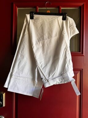 White Cargo Pants for Men - Classic Utility Style